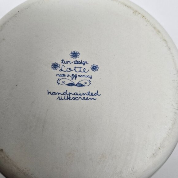 Vintage Lotte Coupe by Figgjo 1 Qt Casserole Bowl w/ Lid, Norway, 1972 - Picture 11 of 15